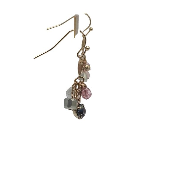 Fairy Cottage Preppy Boho Cluster Beaded Dangle Drop Earrings Fashion Jewelry - Picture 6 of 16